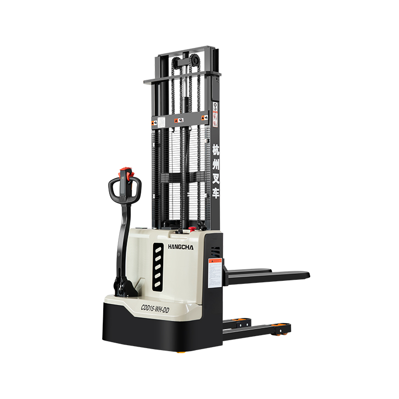 1,5 tonna walkie elektromos stacker lift 3m